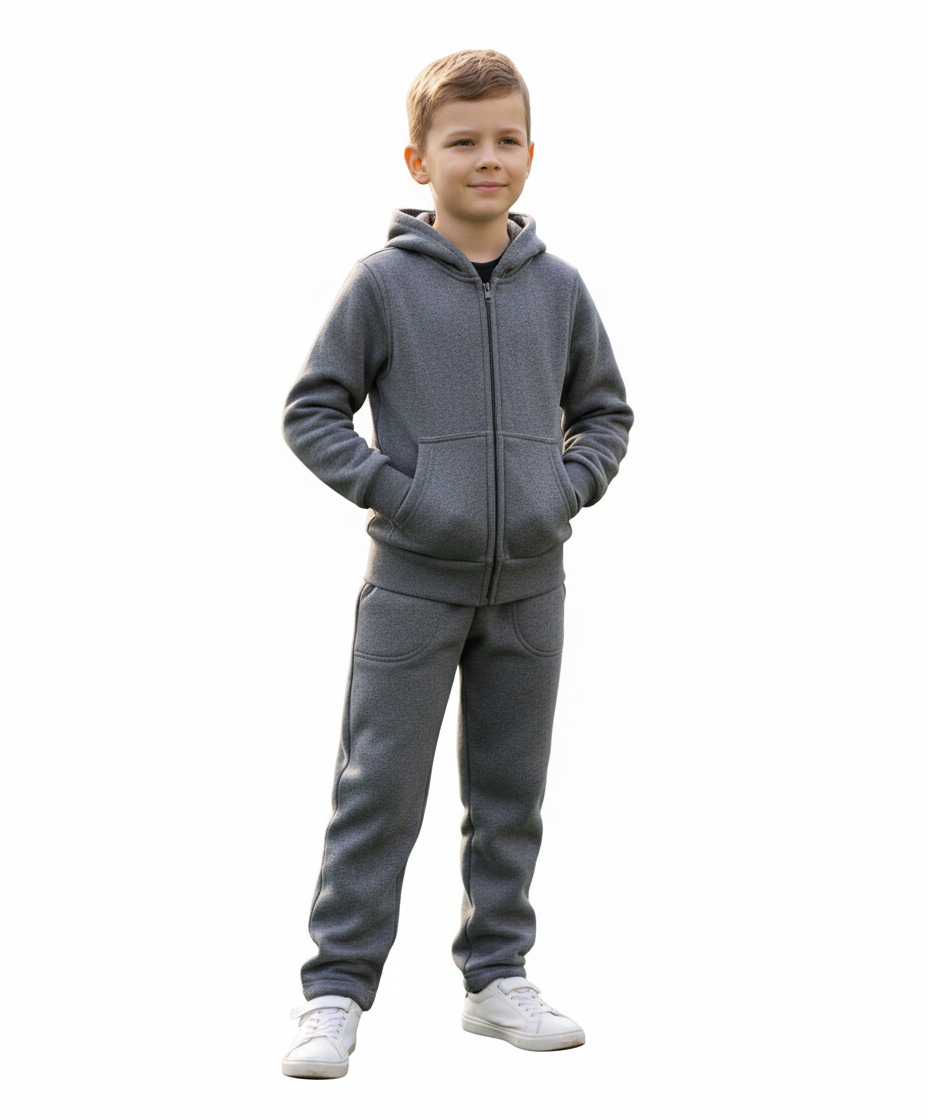 Fleece Set D.Grey - Unisex (4/5-16) $12.25 Per Piece US01