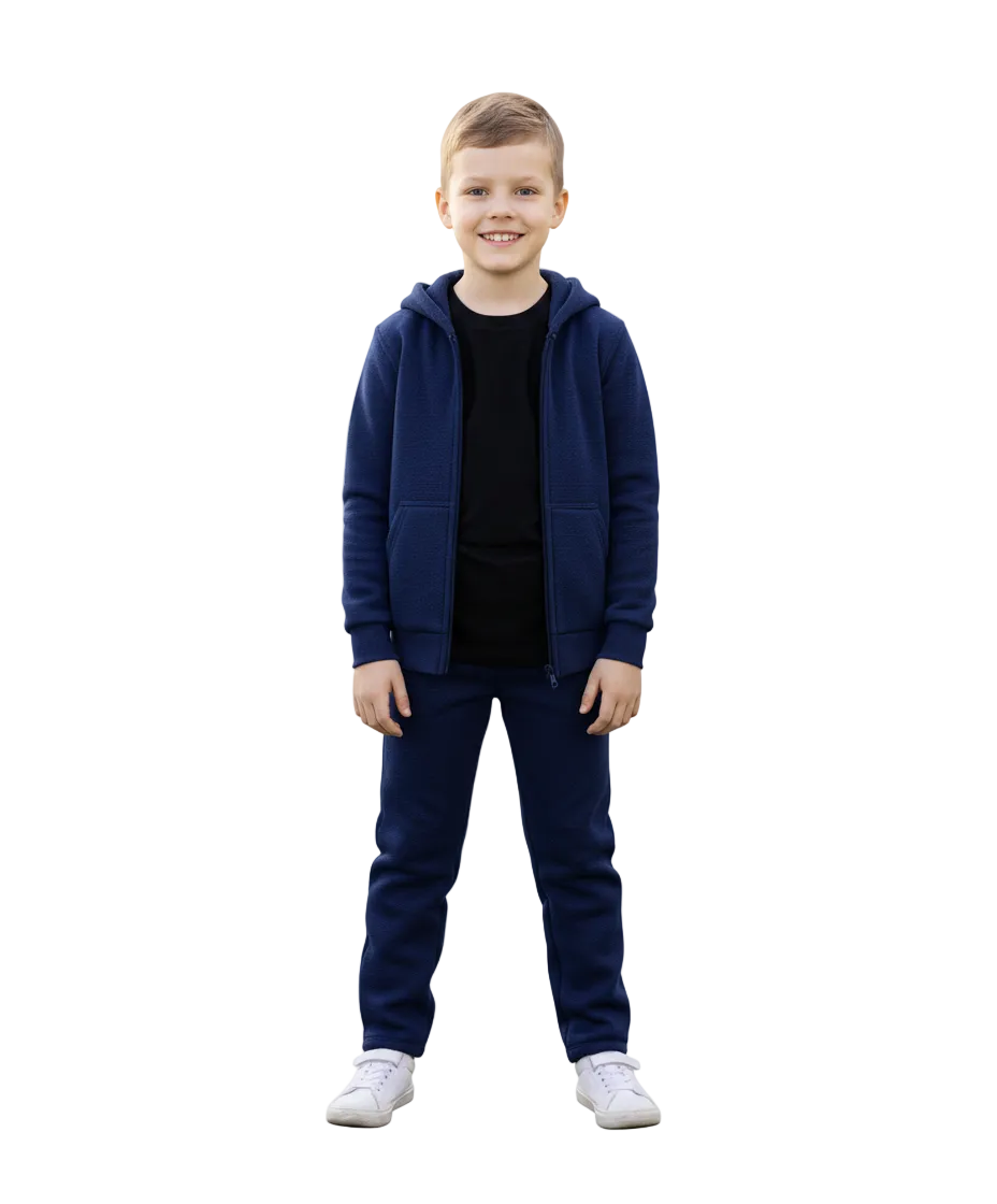 Fleece Set Navy - Unisex (4/5-16) $12.25 Per Piece US01
