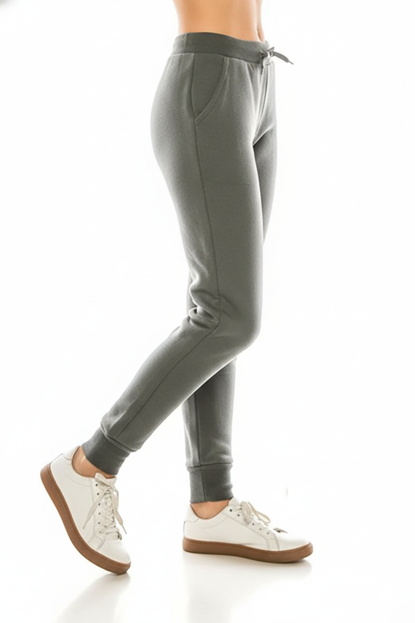 Women's D. Grey Joggers Sweat Pants With Drawstring Waist (S-XL) $7.00 Per Piece WP31