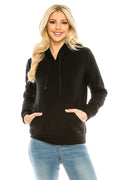 Women's Fleece Pullover Hoodie Black (S-M-L-XL-2XL-3XL) $7.50-$8 Per Piece