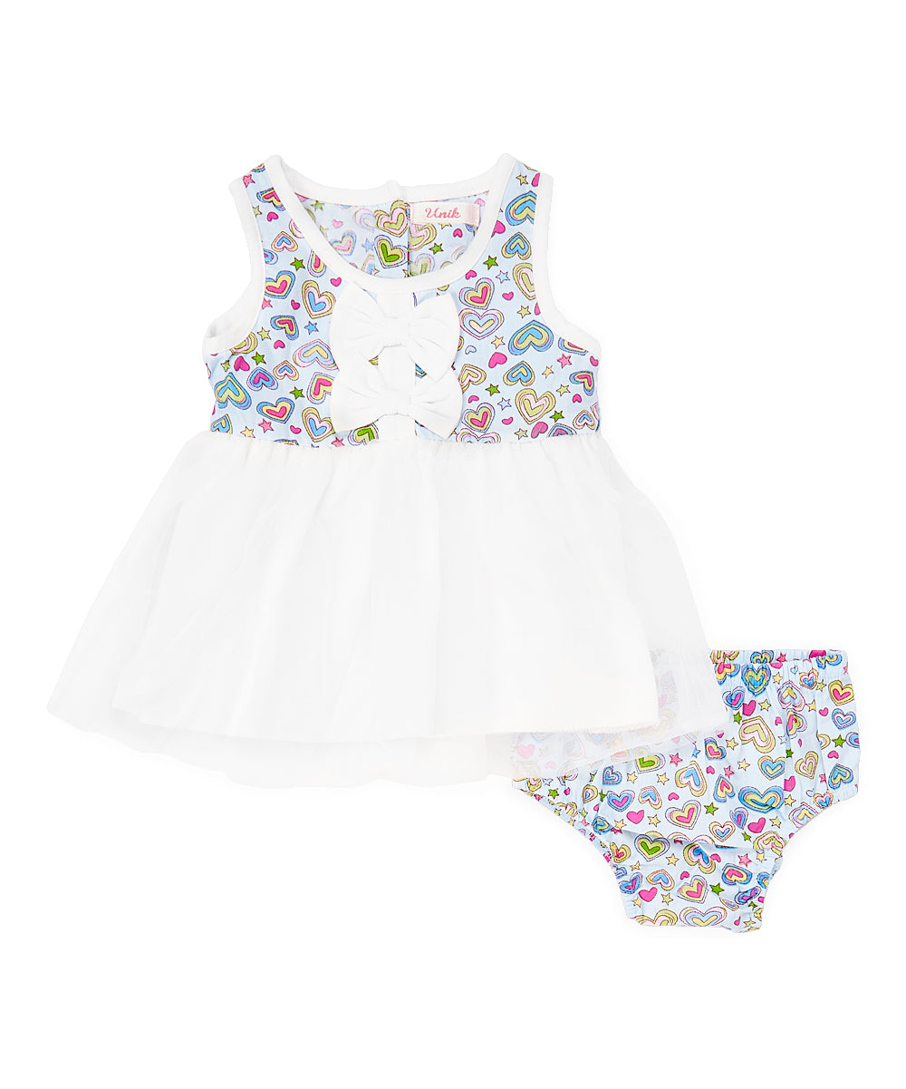 Baby Girl  Double Bow Dress  6/9 -24M $6 per piece