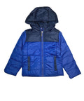 Boys Zipper Hooded Puffer Jacket - Royal Blue (2-4), (S-XL) $12.00 - $13.00 Per Piece BJ2077