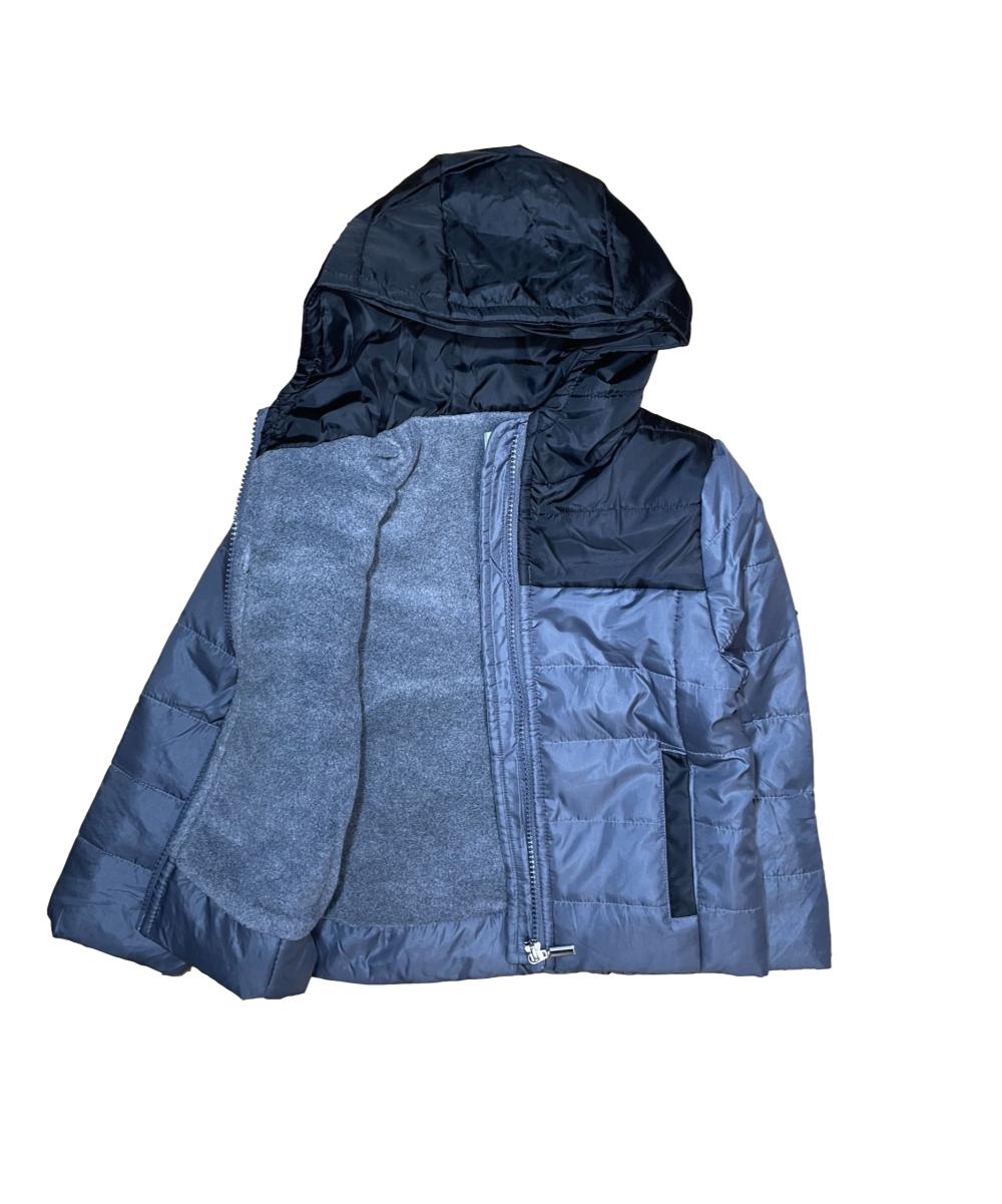 Boy's Zipper Hooded Puffer Jacket (2-4) $12.00 and (S-XL) $13.00 Per Piece