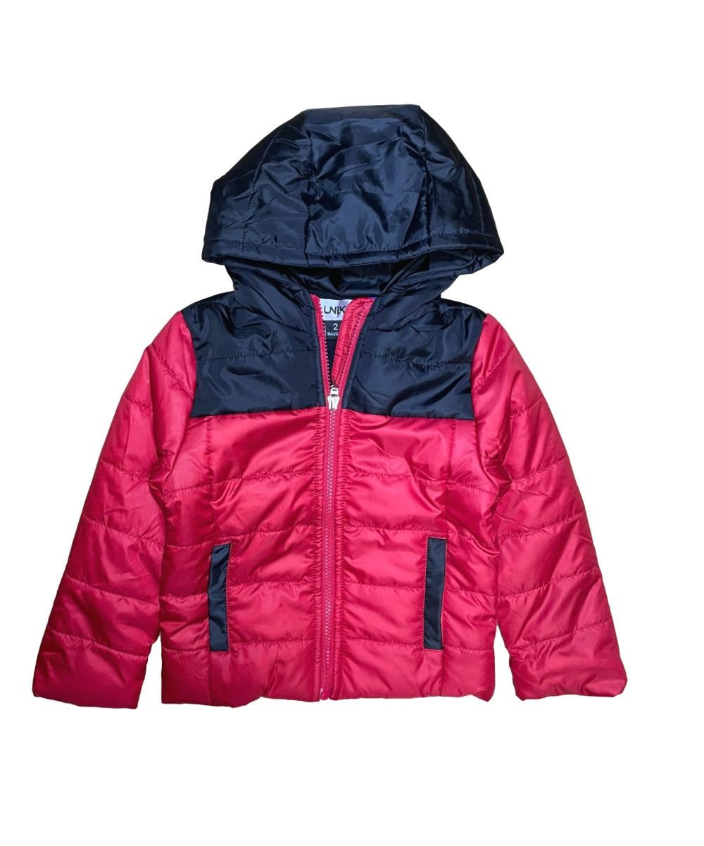 Boy's Zipper Hooded Puffer Jacket (2-4) $12.00 and (S-XL) $13.00 Per Piece