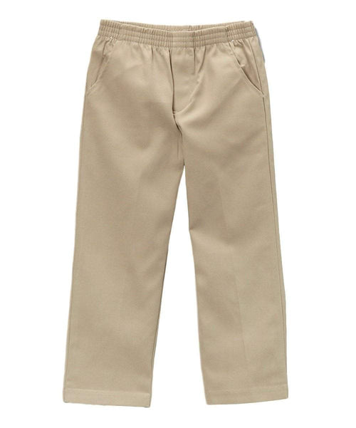 unikinc - unik Boy's Uniform All Elastic Waist Pull-on Pants - Unikinc