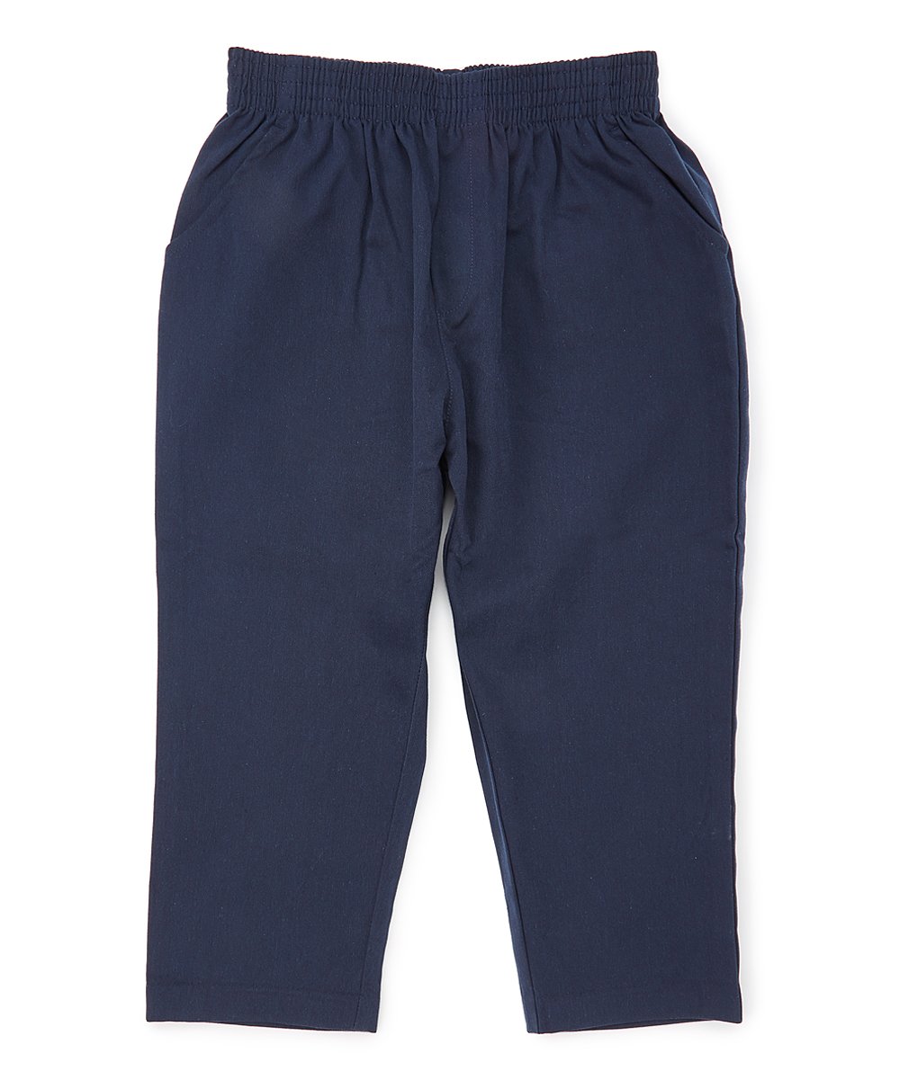 Boys All Elastic Husky Uniform Pants Navy (4-16) $8.25 per piece BU03H