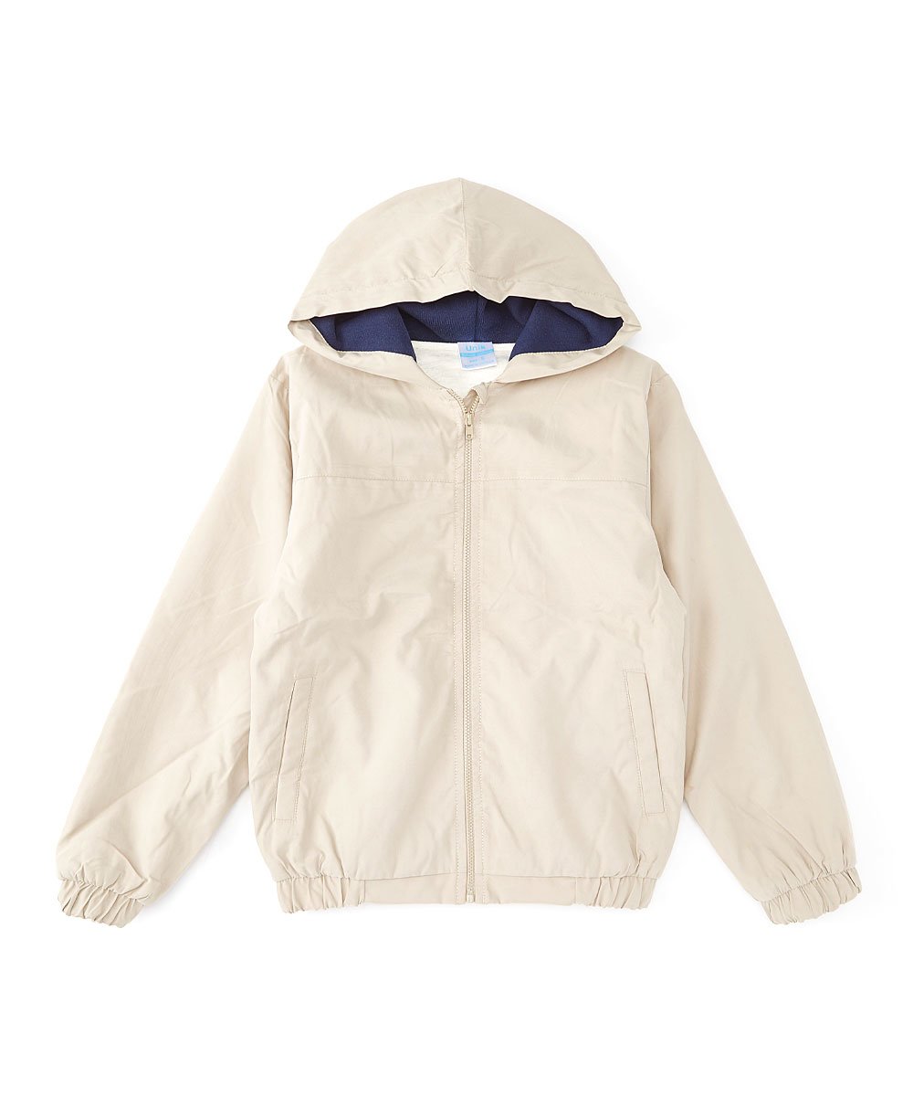 Windbreaker Jacket Navy, Khaki, White (S-M-L-XL) $7.00 Per Piece BUJ402