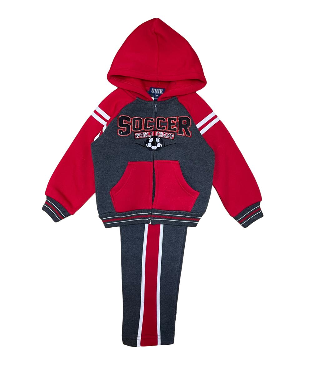 Soccer World Champ (12M-24M) $7.50 (2-4) $8.50 (5-8) $9.50 and (10-14) $10.50 Per set