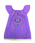 Rayon Lilac Flower Dress (12M-24M) $9.50 (2-4) $10.00 And (5-8) $10.00 Per Piece