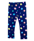 Navy Galaxy Cotton Girl Leggings (2-12) $3.00 Per piece