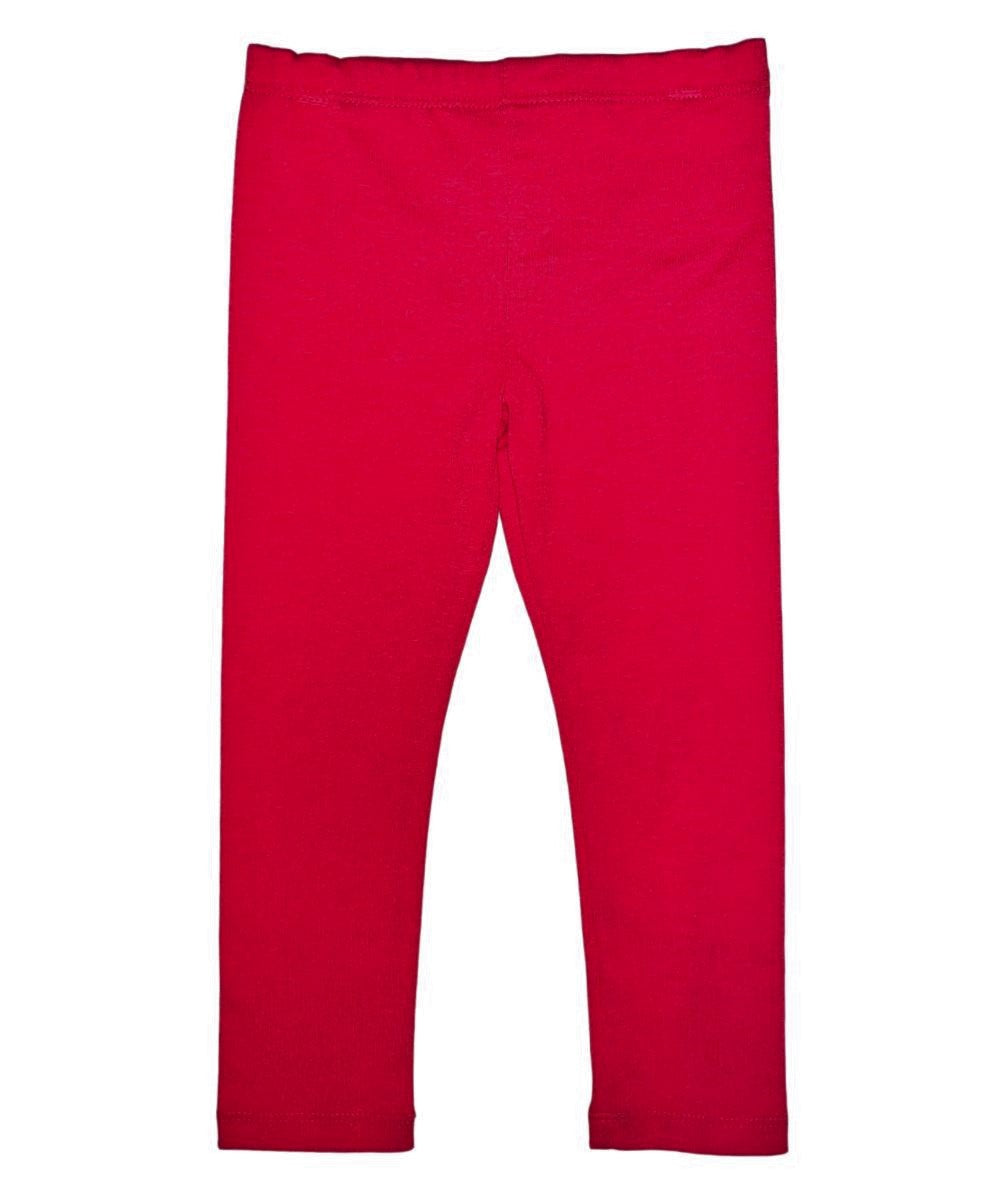 Girl Cotton Leggings - Red (2-12) $3.25 Per piece GB700