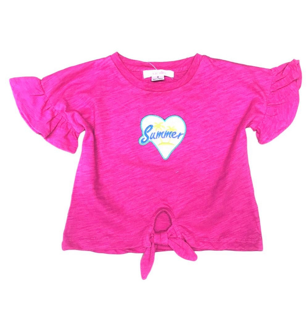 Unik Summer Heart Top ( 2-12 ) $3 per piece