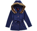 unikinc - Girl Fleece Coat With Hood - Unikinc