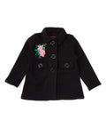 unikinc - Girl Floral Embroidered Jacket - Unik Inc
