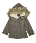 Girl's Sherpa Lined Utility Coat Cedar Brown (2-4) $11.00 and (S-XL) $12.00 Per Piece