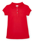 Girl's Red Polo with Pocket Uniform Shirt $4.75-$5.00 Per Piece