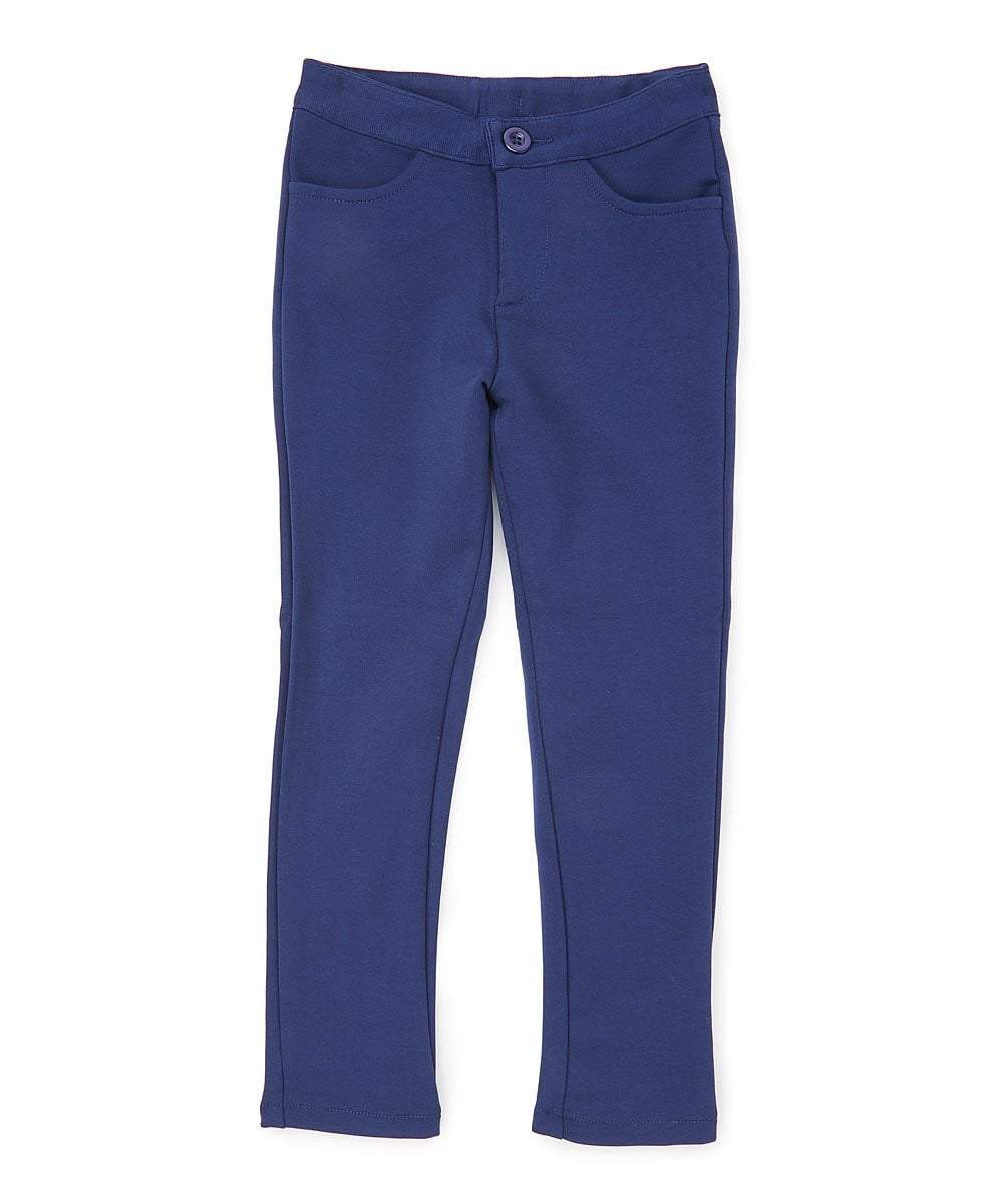 unikinc - Girl Stretch School Uniform Pants - Unikinc