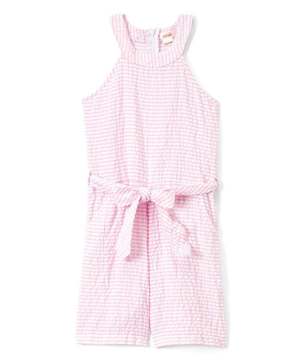 unikinc - Girl Striped Romper - Unikinc