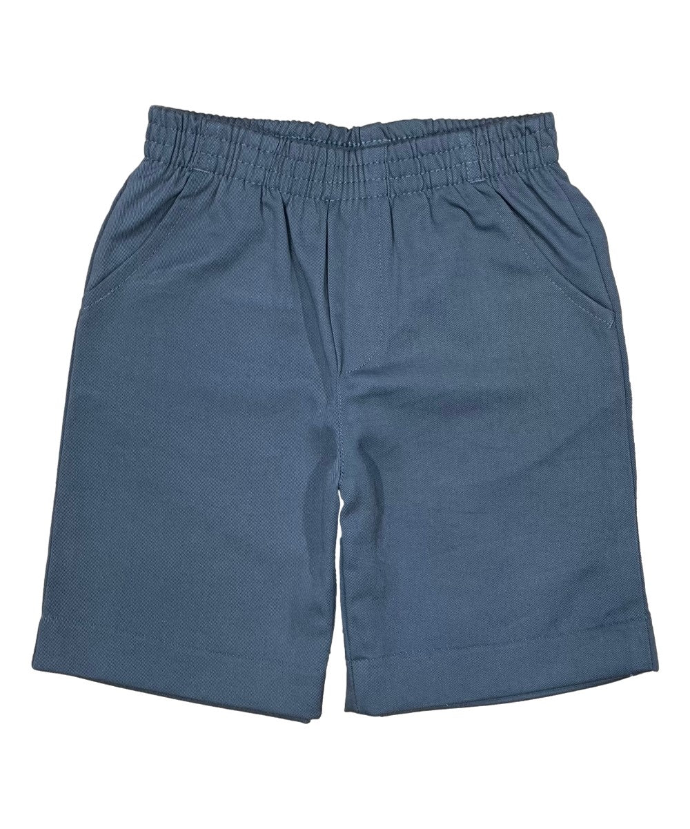 Boys All Elastic Waist Pull-up Shorts Grey (4-12) $6.00 Per Piece SBU32