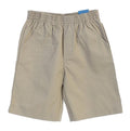 Boys All Elastic Waist Pull-up Shorts Khaki (4-14) $6.00 Per Piece SBU32