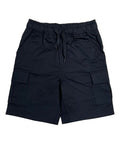 Boys Uniform All Elastic Cargo Short Navy, Khaki, Black (4-16) $6.75 Per Piece SCG33