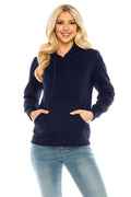 Women's Fleece Pullover Hoodie Navy (S-M-L-XL-2XL-3XL) $7.50-$8 Per Piece
