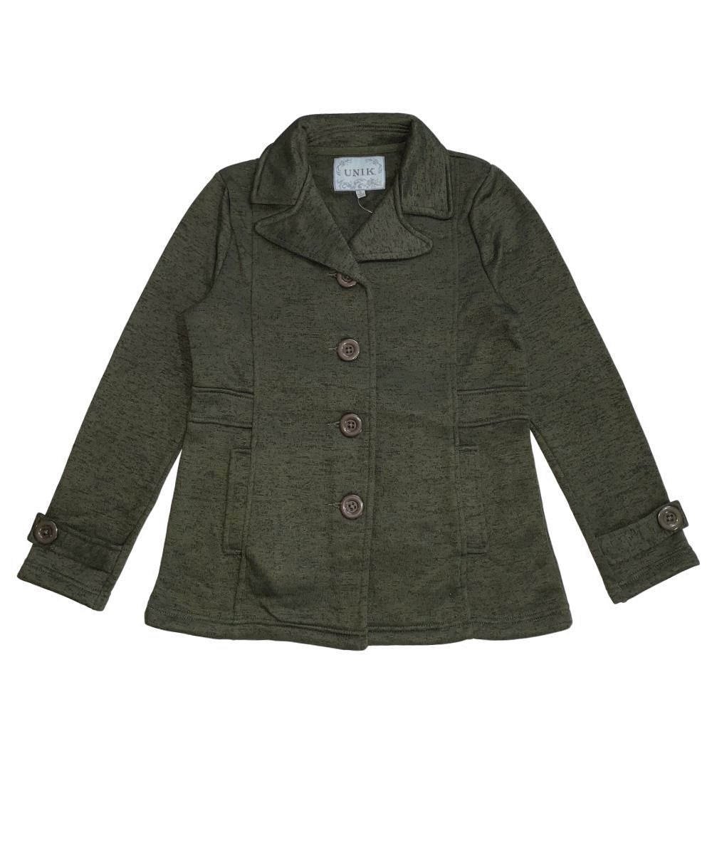 Women Green Tweed Coats (S-XL) $8 Per Piece