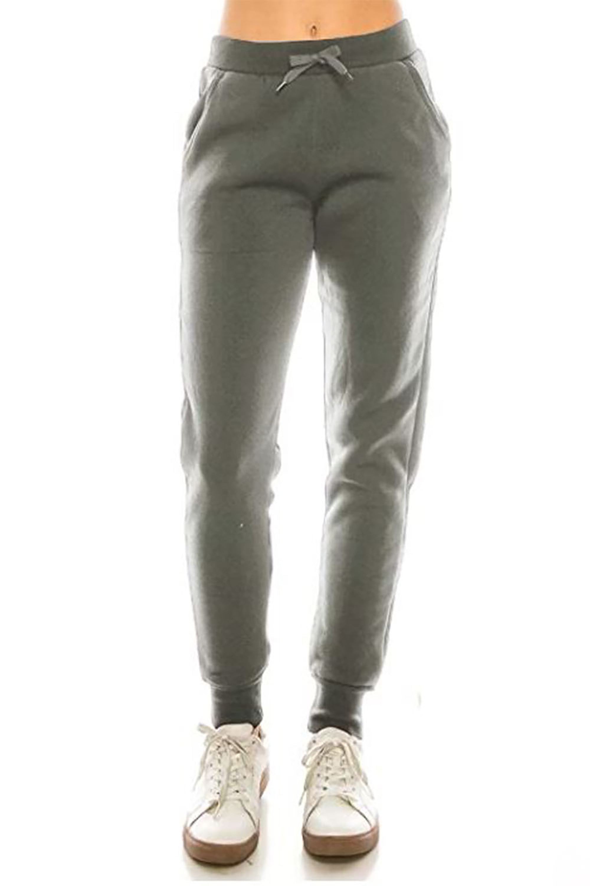 Women's D. Grey Joggers Sweat Pants With Drawstring Waist (S-XL) $6.00 Per Piece